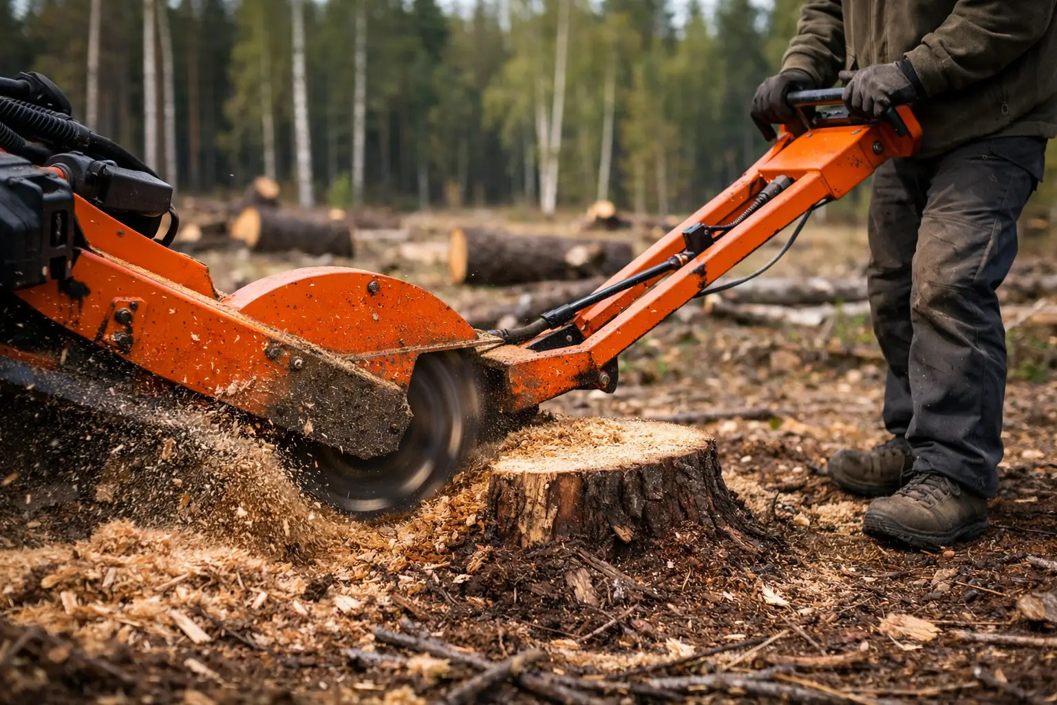 Kännu freesimine pärast raiet - millal teha?
