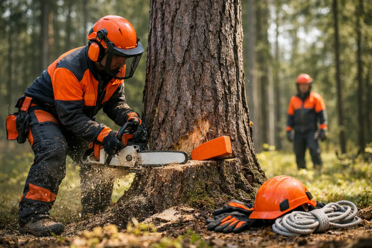 Kuidas ohtlikku puud langetada ohutult